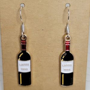 Wine Bottle Earrings